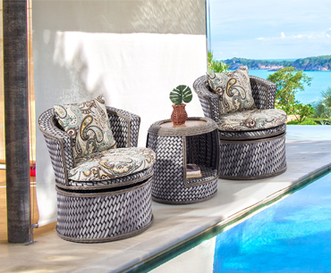 outdoor garden Dubai rattan wicker UAE sofa set