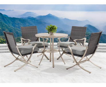 outdoor garden Greek Athen dinning folding chair  and table