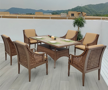outdoor garden rattan wicker Philly USA dinning chair and table set